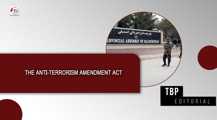 The Anti-Terrorism Amendment Act — TBP Editorial