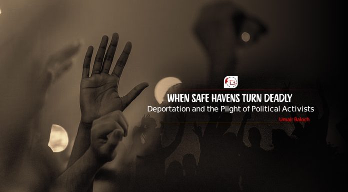 When Safe Havens Turn Deadly: Deportation and the Plight of Political Activists