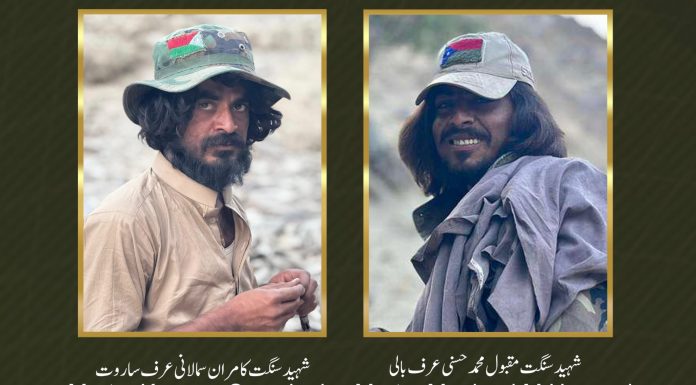 Three Pakistani Forces’ Personnel Killed and Weapons Seized in Four Attacks, BLA says