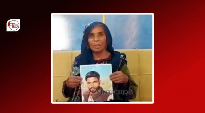 Elderly Woman Appeals for Recovery of Missing Grandson in Khuzdar
