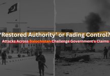 ‘Restored Authority’ or Fading Control? Attacks Across Balochistan Challenge Government’s Claims — TBP Report