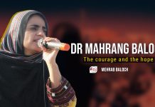 Dr Mahrang Baloch: The Courage and the Hope — Mehrab Baloch