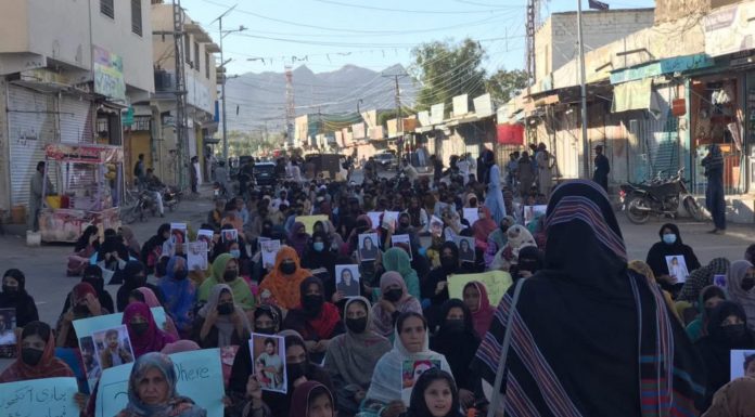 Protests Held in Khuzdar and Hub Over Enforced Disappearances in Balochistan