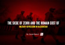 The Siege of Zehri and the Human Cost of Military Repression in Balochistan — Zanish Baloch
