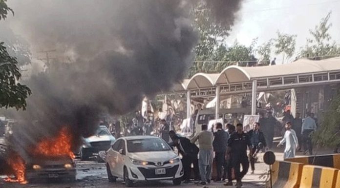 Suicide bombing in Islamabad kills 12