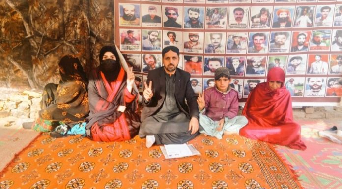 Panjgur: Man Goes Missing After Operation by Pakistani Forces as VBMP Protest Completes 6,040 Days