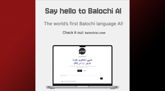 BalochTech Launches First AI Platform in Balochi Language
