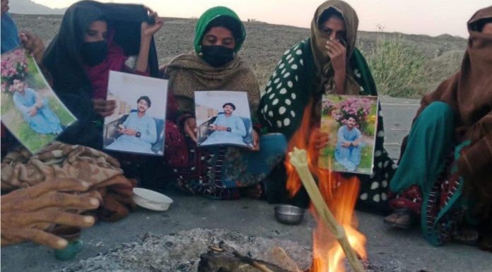 Kech: Protest Over ‘Enforced Disappearance’ of Baloch Women Enters Third Day