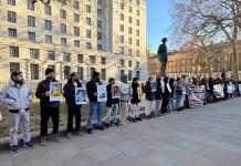 London: BNM Holds Protest Outside PM House Over Human Rights Situation in Balochistan