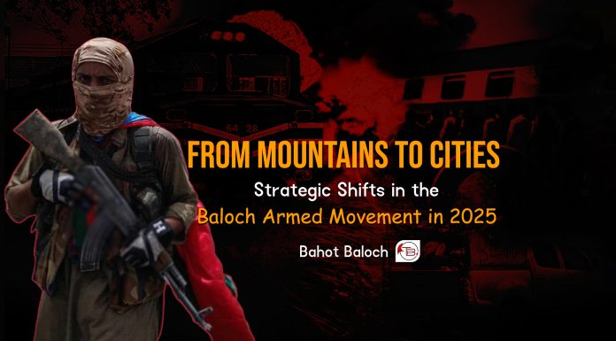 From Mountains to Cities: Strategic Shifts in the Baloch Armed Movement in 2025