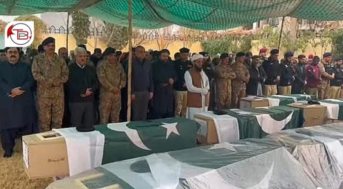 Quetta: Funeral Prayers Held for Police Personnel Killed in BLA’s ‘Operation Herof’