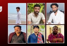 Six Baloch Men Reportedly Detained and Missing in Balochistan and Karachi