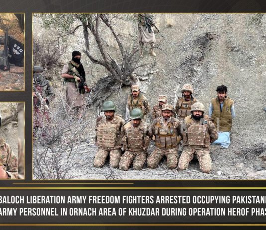 BLA Says Seven Pakistani Soldiers Face Execution if Prisoner Exchange Not Initiated Within Seven Days
