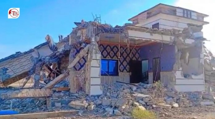 House Demolished in Gwadar’s Panwan Area, Family Alleges Security Forces’ Involvement