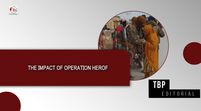 The Impact of Operation Herof — TBP Editorial