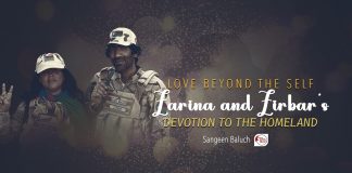 Love Beyond the Self: Zarina and Zirbar’s Devotion to the Homeland — Sangeen Baluch