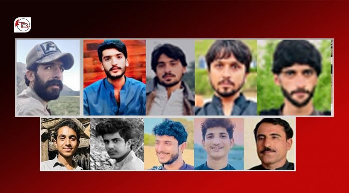 Ten People Reportedly Disappeared by Pakistani Forces in Different Areas of Balochistan