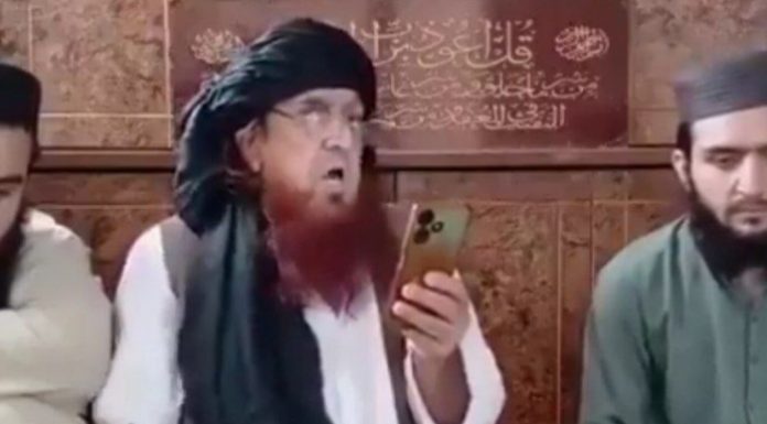 Afghan Cleric Urges Pakistani Scholars to Support Baloch, Criticizes Pakistani Army