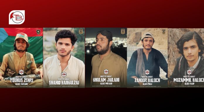 Baloch Liberation Army Releases Details of Eight More Fighters Killed in ‘Operation Herof Phase II’