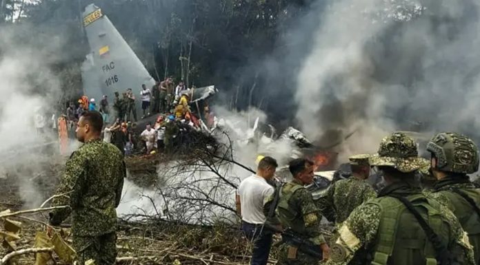 Colombia Military Aircraft Crashes, At Least 66 Killed