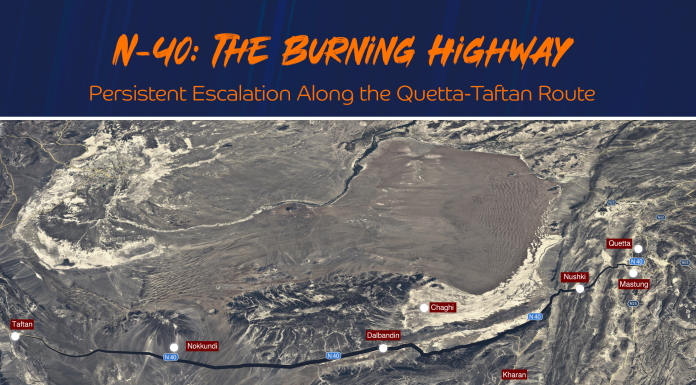 N-40: The Burning Highway; Persistent Escalation Along the Quetta-Taftan Route — TBP Report