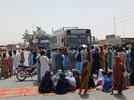 Students Protest in Mastung Over Laptop Scheme Delays and Internet Shutdowns