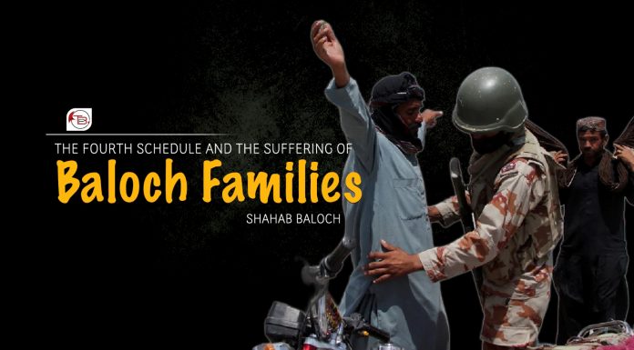 The Fourth Schedule and the Suffering of Baloch Families — Shahab Baloch