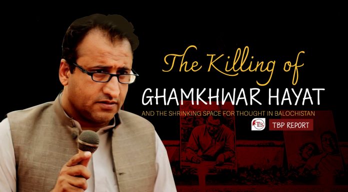 The Killing of Ghamkhwar Hayat and the Shrinking Space for Thought in Balochistan — TBP Report