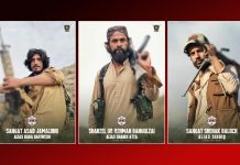 BLA Releases Details of Three Fighters Killed in Nushki Clashes