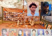 Two Men Reported Missing in Karachi and Turbat as VBMP Protest Camp Enters 6,186th Day