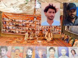 Two Men Reported Missing in Karachi and Turbat as VBMP Protest Camp Enters 6,186th Day