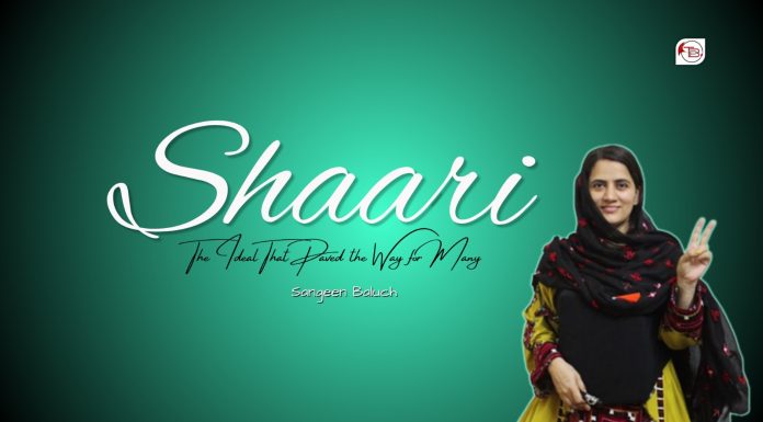 Shaari: The Ideal That Paved the Way for Many — Sangeen Baluch