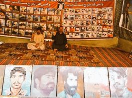 VBMP Protest Against Enforced Disappearances Marks 6,203rd Day in Quetta