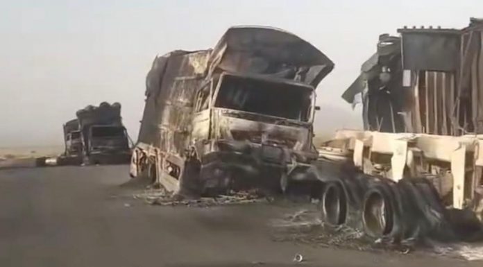 Bowser and Mineral-Carrying Vehicles Targeted on Balochistan Highways