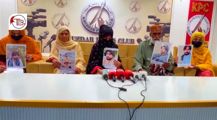 Family of Disappeared Khuzdar Youth Threatens Highway Protest