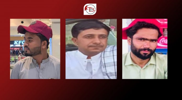 Khuzdar, Gwadar: 3 Men Reportedly Disappeared as Dera Bugti Resident Dies After Release from Detention