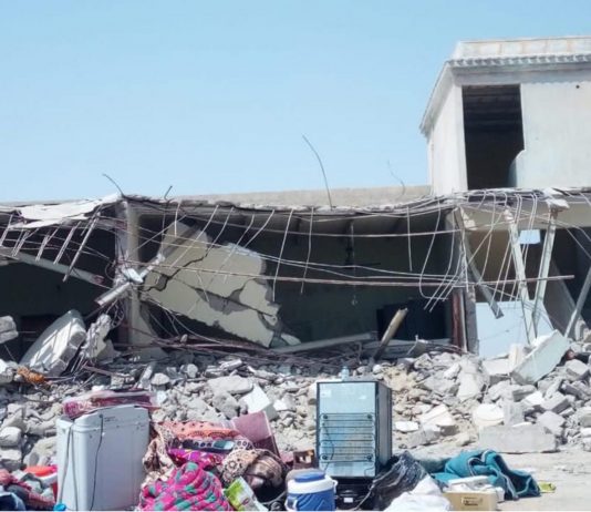Gwadar: House of ‘Enforcedly Disappeared’ Man Allegedly Demolished During Jiwani Operation