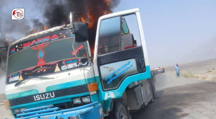 Kharan: Pakistani Forces Targeted in Two Attacks as Trucks Set Ablaze