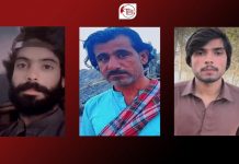 Balochistan: 3 People “Forcibly Disappeared”; Missing Shakir Baloch and Wife Gul Banuk Recovered