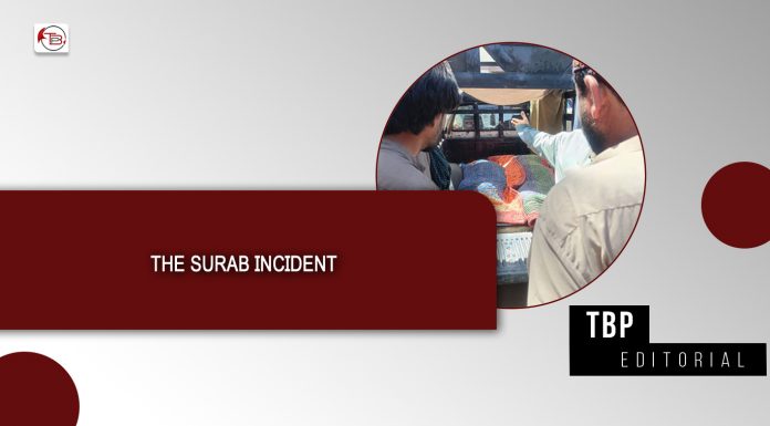 The Surab Incident – TBP Editorial