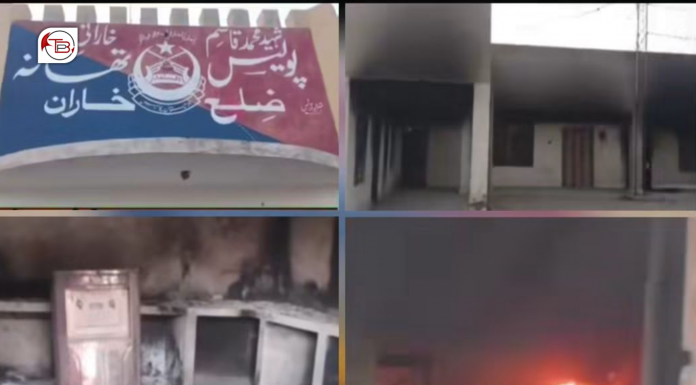 Armed Fighters Attack Police, CTD Stations in Balochistan’s Kharan