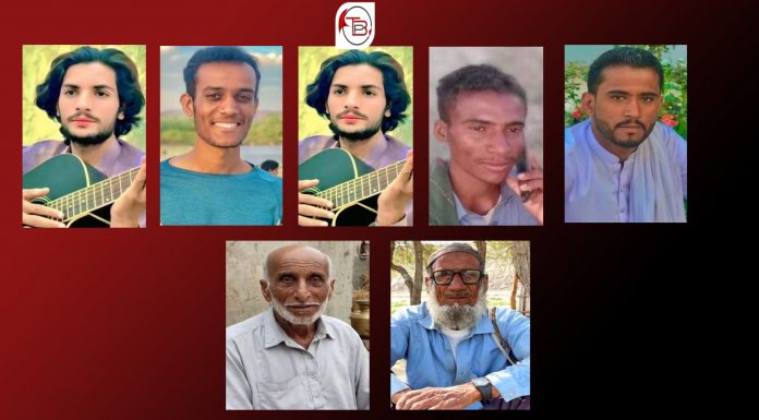 Five More Reportedly Forcibly Disappeared, Seven Recovered Across Balochistan