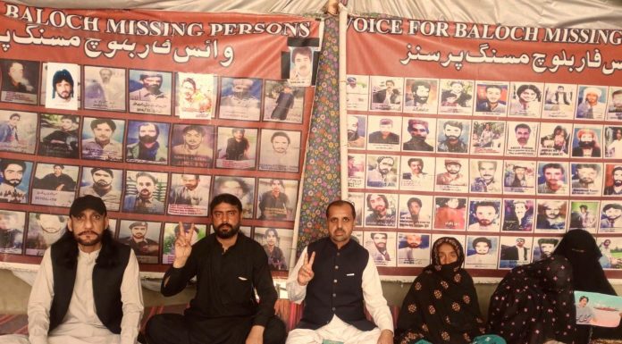 Quetta: Protest Against Enforced Disappearances Continues for 6,383rd Day