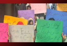 Turbat Students Protest Against Attack on Nushki Girls’ College