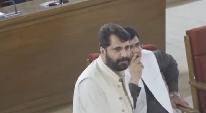 JUI Lawmaker Throws Pakistani Passport on Assembly Floor Over Travel Ban