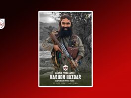 BLA Releases Profile of Commander Killed in Sibi