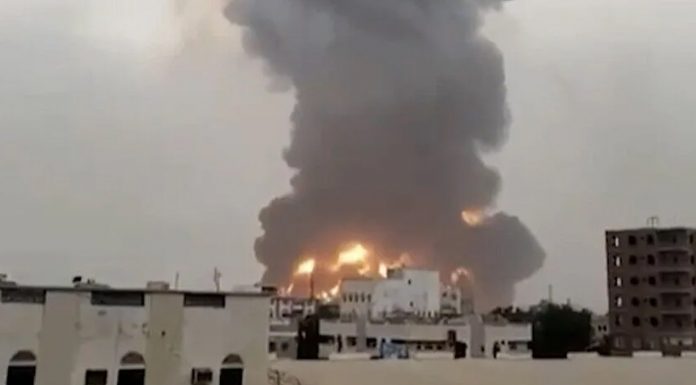 Saudi Coalition Says Missile Intercepted Near Riyadh as Houthis Target Aden Airport